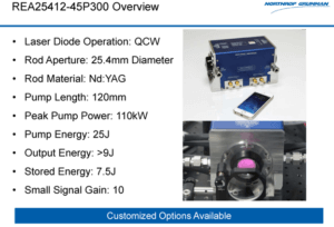 7.5 Joule Laser Amplifier - Cutting Edge Optronics